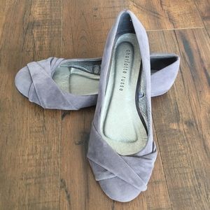 Charlotte Russe grey flats